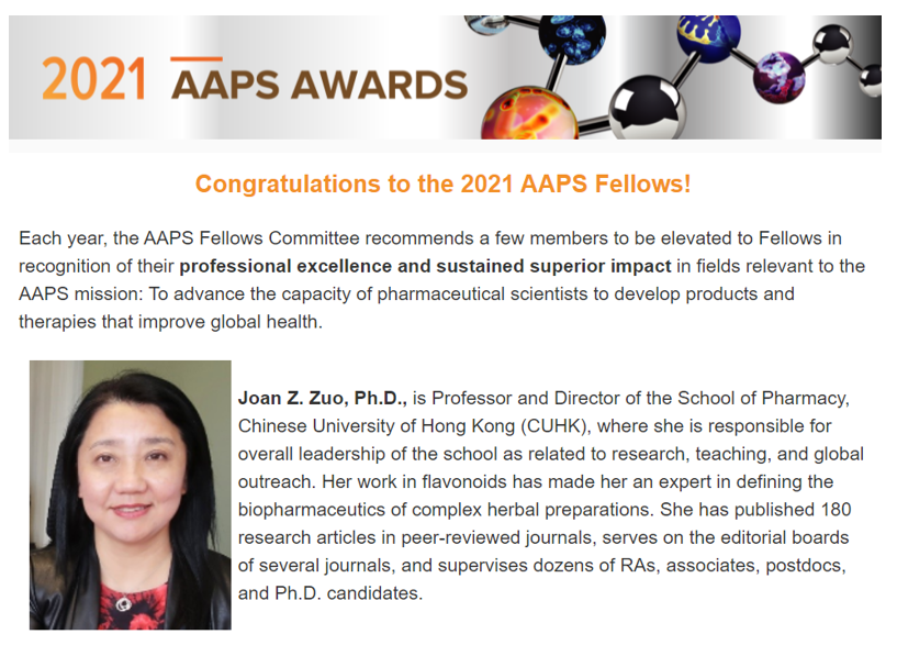 2021 AAPS Fellow